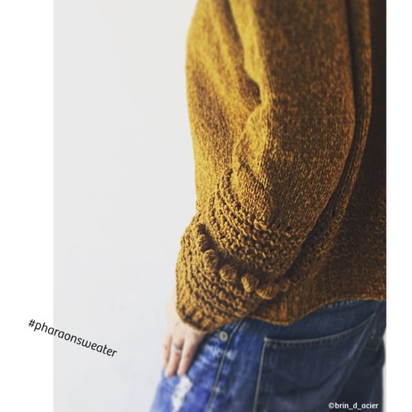 kit • Pharaon • pull dessiné par Aurore @brindacierknit – Image 2