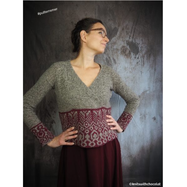 kit • Terre Mer • cache-coeur réversible dessiné par Armelle @knitswithchocolat – Image 8