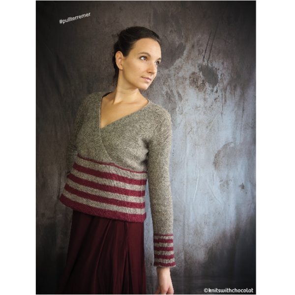 kit • Terre Mer • cache-coeur réversible dessiné par Armelle @knitswithchocolat – Image 3
