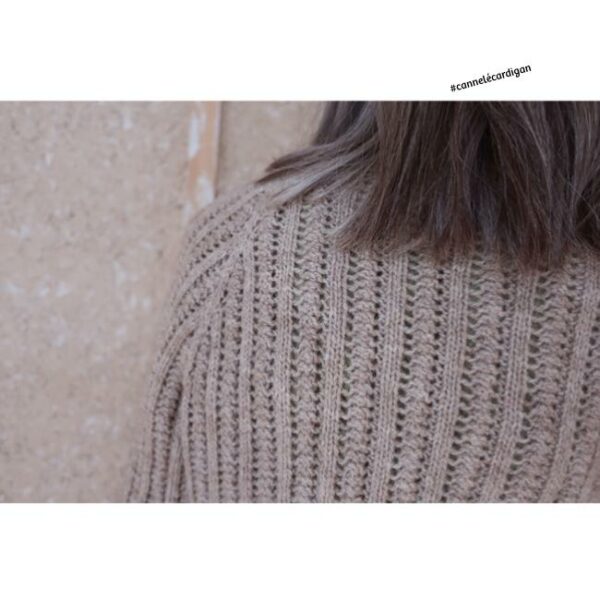 assortiment de fil • Cannelé • cardigan dessiné par Soumine @knits.pourmoi – Image 5