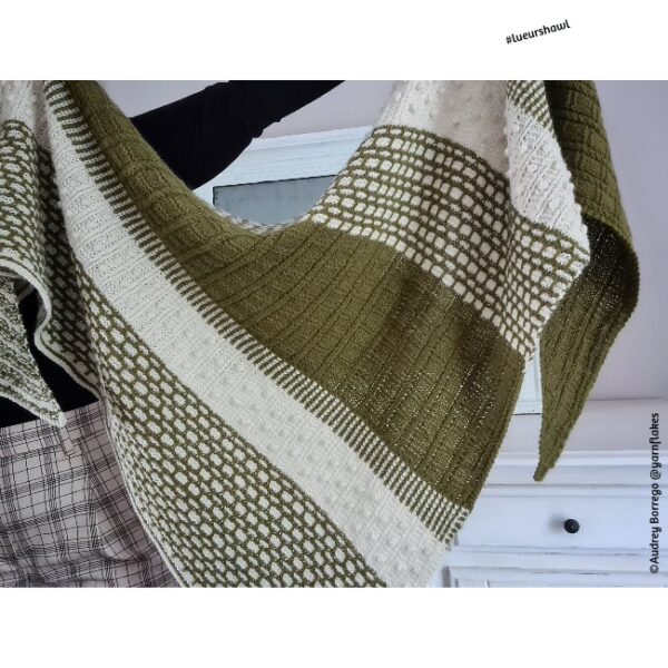 kit • Lueur • châle dessiné par Audrey Borrego @yarnflakes – Image 8