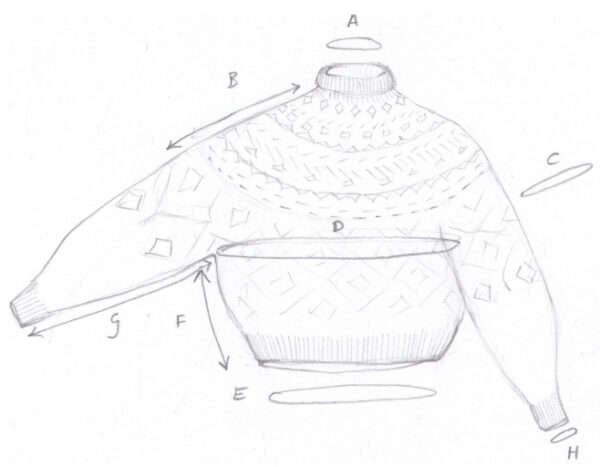 kit • Noomi• pull dessiné par Sophie Ochera @sophieocheraknitwear – Image 2