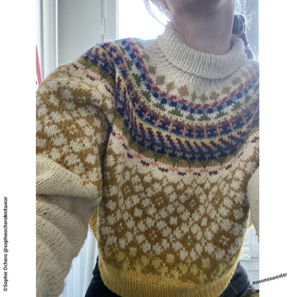kit • Noomi• pull dessiné par Sophie Ochera @sophieocheraknitwear – Image 5