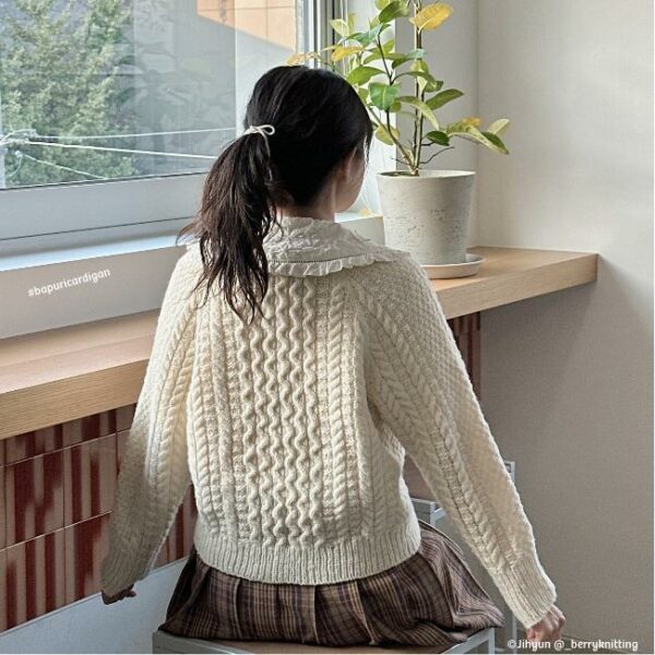 assortiment de fil • Bapuri • cardigan dessiné par Jihyun @_berryknitting – Image 5