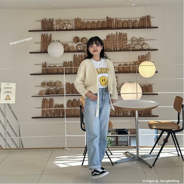 assortiment de fil • Bapuri • cardigan dessiné par Jihyun @_berryknitting – Image 6