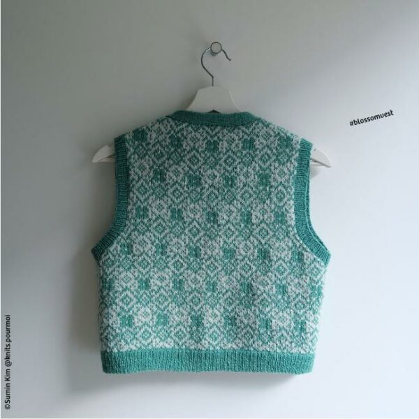 assortiment de fil • Blossom • veste dessinée par Soumine @knits.pourmoi – Image 7